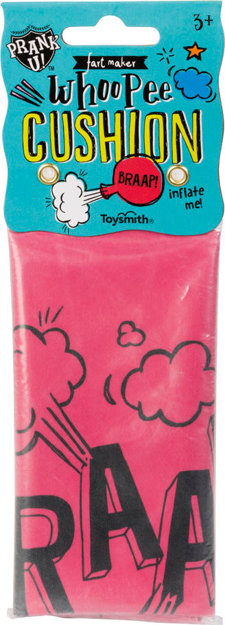 Prank U Whoopee Cushion 7.5-inch diameter classic noisemaker for hilarious pranks and gag gift fun
