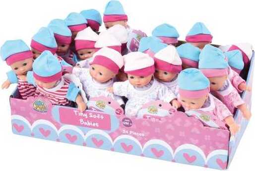 US Toy Co Tiny Soft Babies small plush dolls with soft bodies perfect for imaginative play
