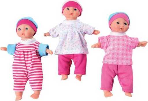 US Toy Co Tiny Soft Babies small plush dolls with soft bodies perfect for imaginative play