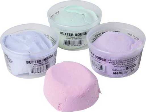 Color Changing Butter Dough 3.75oz smooth and stretchy temperature-sensitive dough in 3 inch diameter container