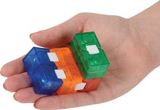 Fiddle Fidget Cube 1.5 inch double-hinged plastic cube with weighted ball bearings for endless fidgeting