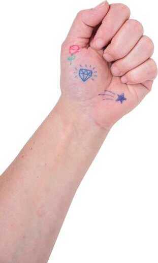 Tattoo U washable ink pens for creating safe temporary tattoos and body art designs