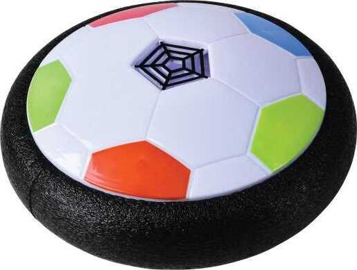 Glow Air Power Soccer Disc - LED-lit air-powered soccer disc for indoor play