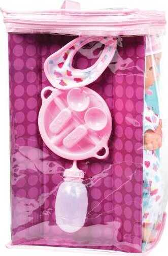 US Toy Co Deluxe Baby Doll Set with soft body doll, outfits, bottle, blanket, and accessories