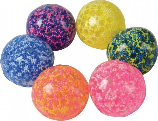 DNA Squeeze Balls with unique bead pattern inside TPR material that maintains DNA-like structure when squeezed
