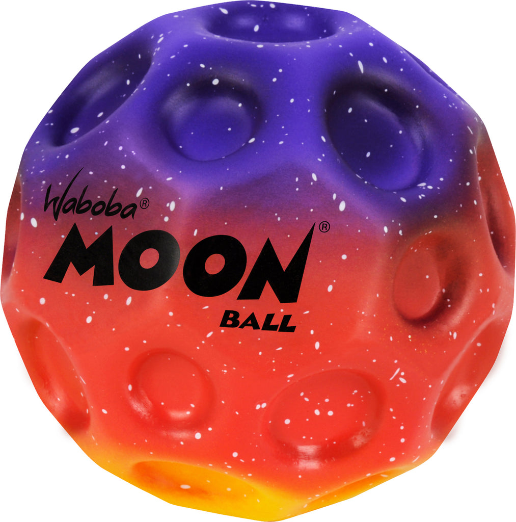 Waboba Gradient Rainbow Moon Ball (assorted colors) - Colorful gradient moon ball with rainbow ombre design