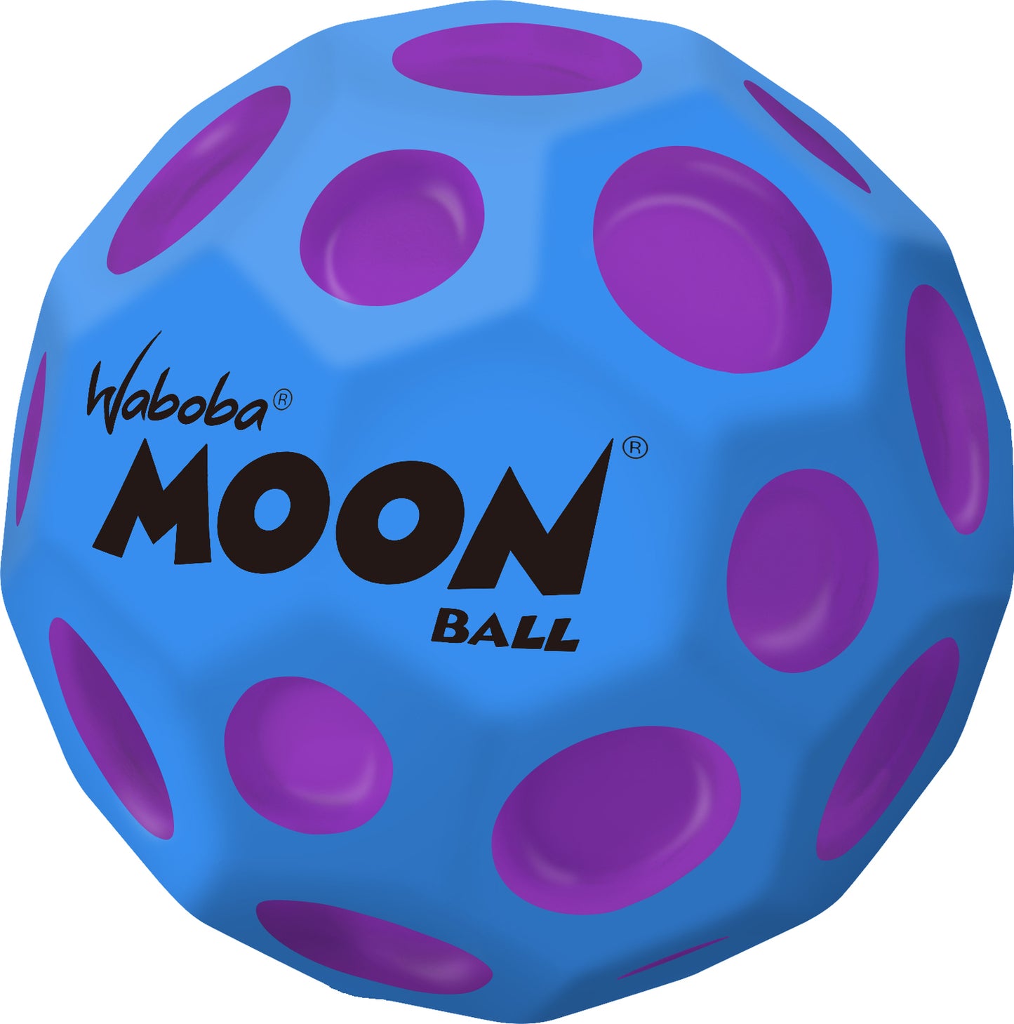Martian Moon Ball (assorted colors) - Martian-themed moon ball with gravity-defying bounce
