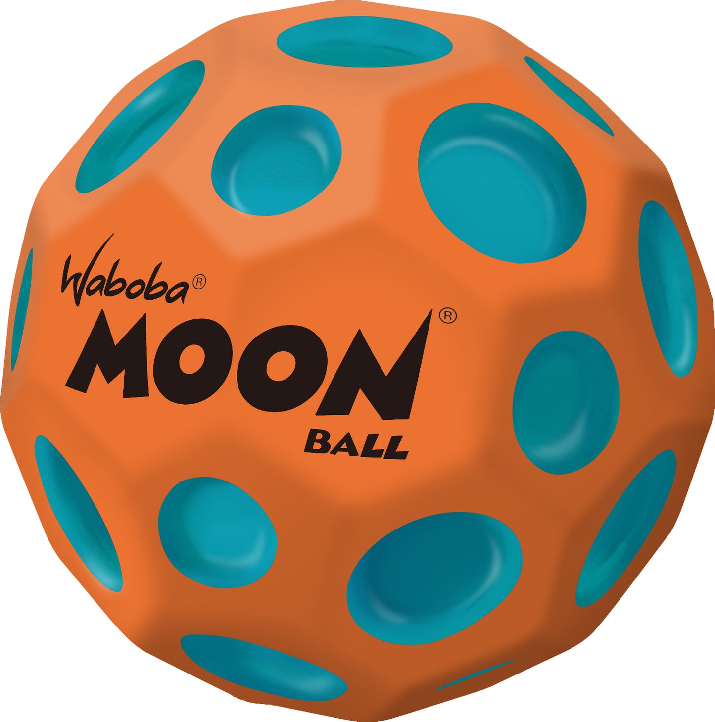 Martian Moon Ball (assorted colors) - Martian-themed moon ball with gravity-defying bounce