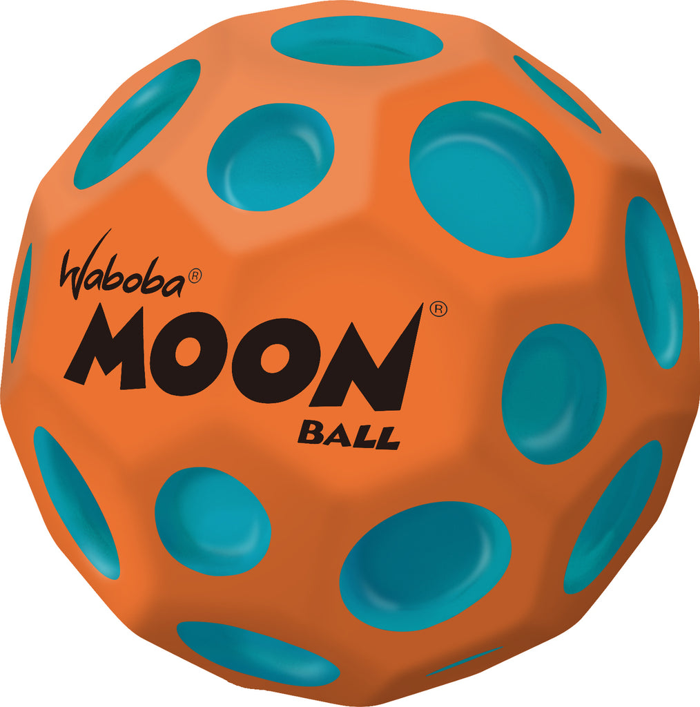 Martian Moon Ball (assorted colors) - Martian-themed moon ball with gravity-defying bounce