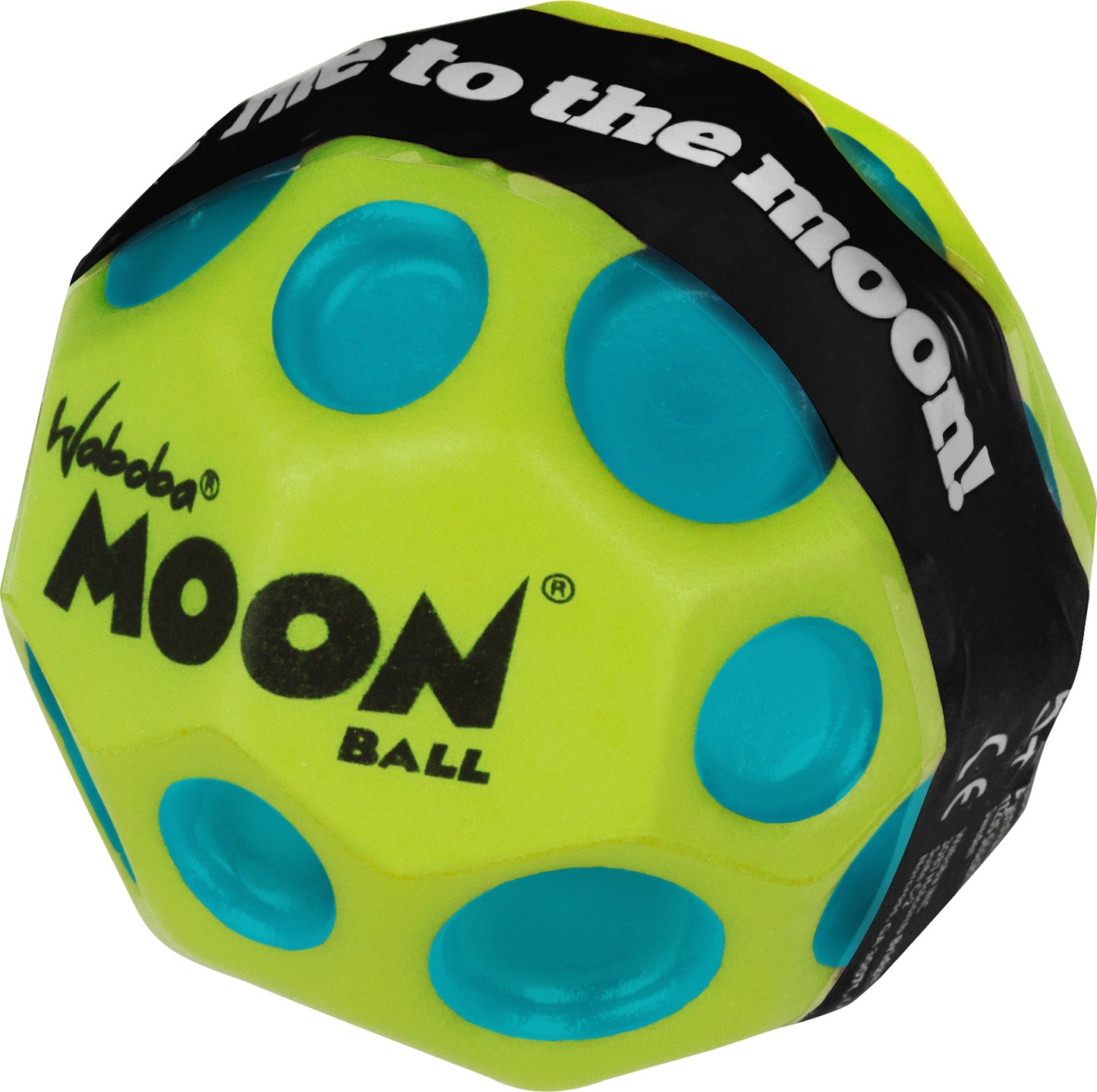 Martian Moon Ball (assorted colors) - Martian-themed moon ball with gravity-defying bounce