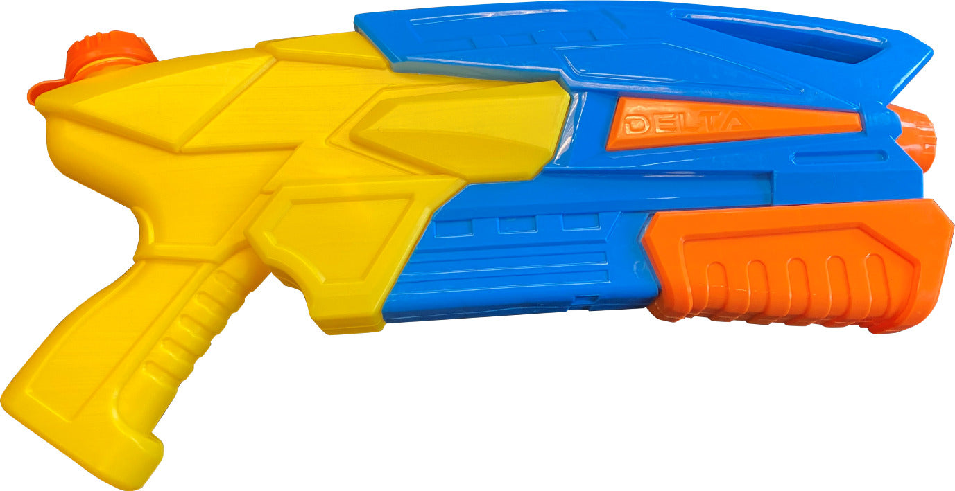 Battle Pack Water Guns 6-piece set with colorful water pistols in various sizes for outdoor water fights
