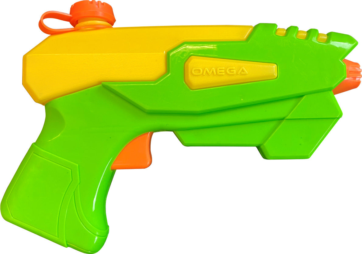 Battle Pack Water Guns 6-piece set with colorful water pistols in various sizes for outdoor water fights