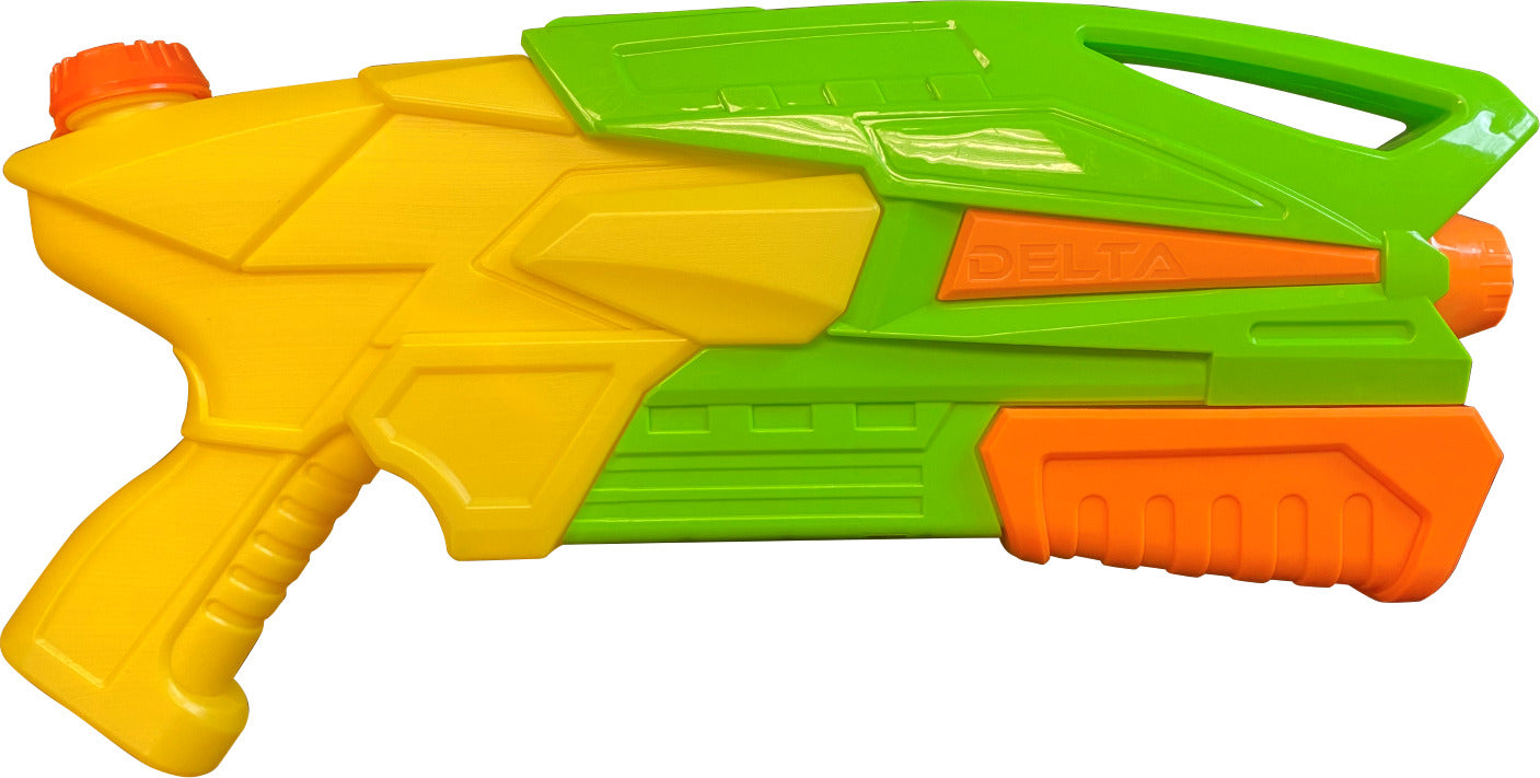 Battle Pack Water Guns 6-piece set with colorful water pistols in various sizes for outdoor water fights