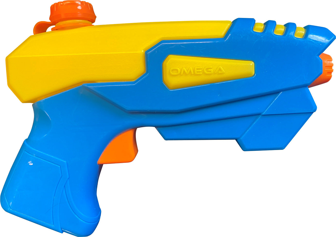 Battle Pack Water Guns 6-piece set with colorful water pistols in various sizes for outdoor water fights