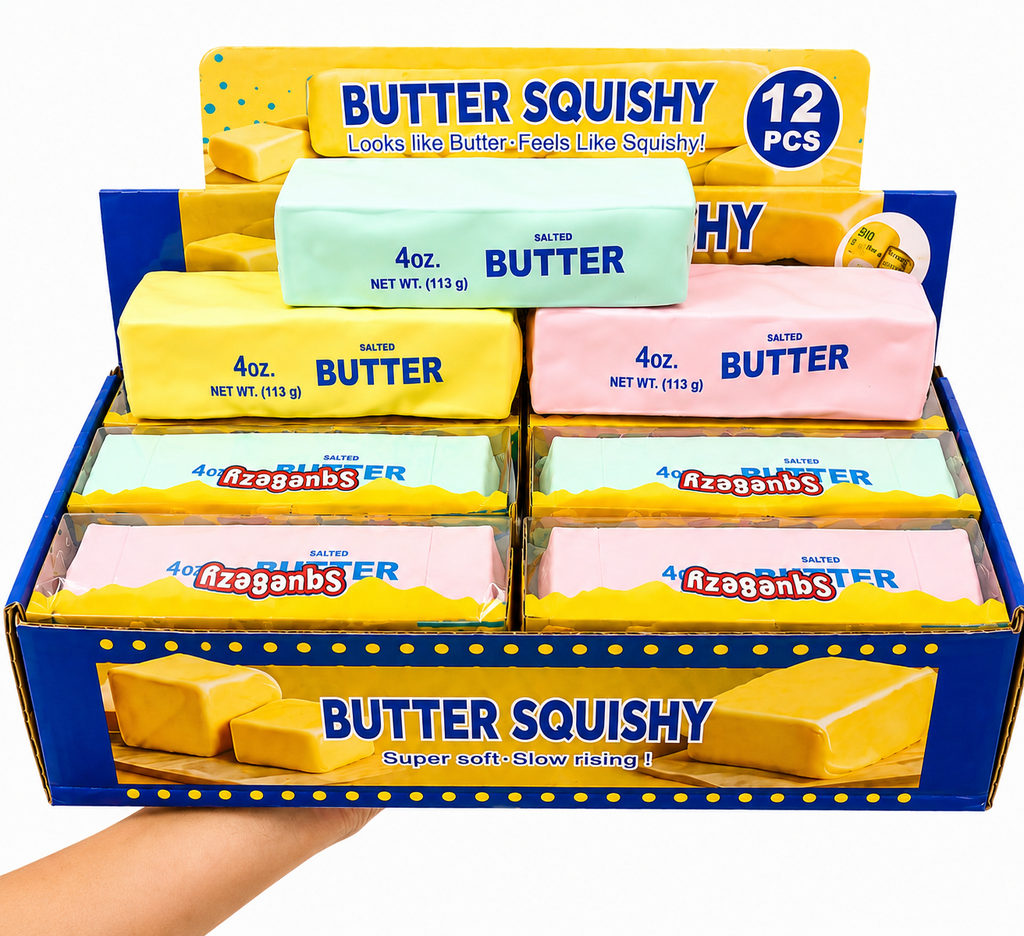 Crunchy Colored Butter Squishy