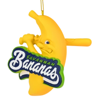 Savannah Bananas Logo Official Banana Ball Ornament - Limited Edition