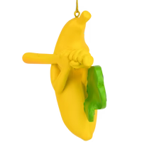 Savannah Bananas Logo Official Banana Ball Ornament - Limited Edition