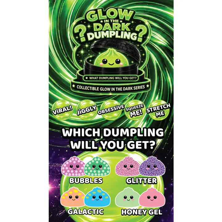 Glow In The Dark Dumpling Black Basket