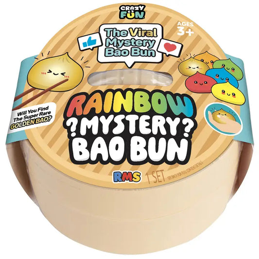 Rainbow Squishy Dumpling Mystery Bun