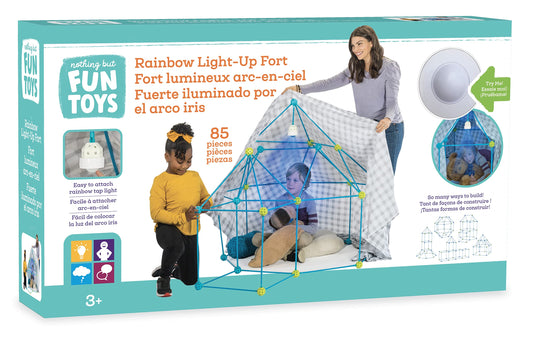 RAINBOW LIGHT UP FORT