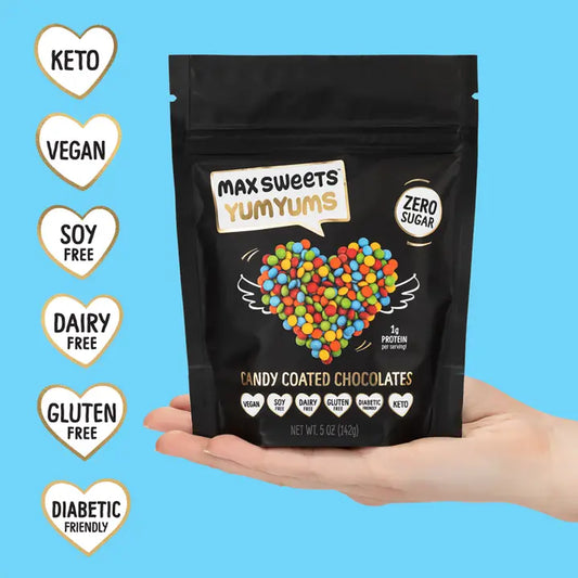 Sugar Free, Vegan Candy Coated Chocolate