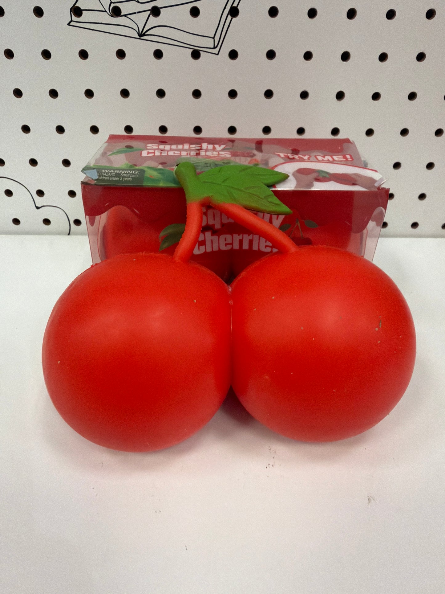 Jumbo Twin Cherry Squishy