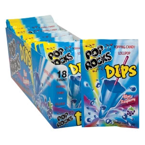 Pop Rocks Dips Blue Raspberry
