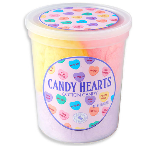 Candy Hearts Cotton Candy