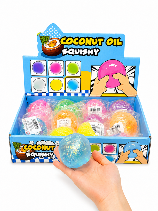 Glitter Coconut Oil Balls