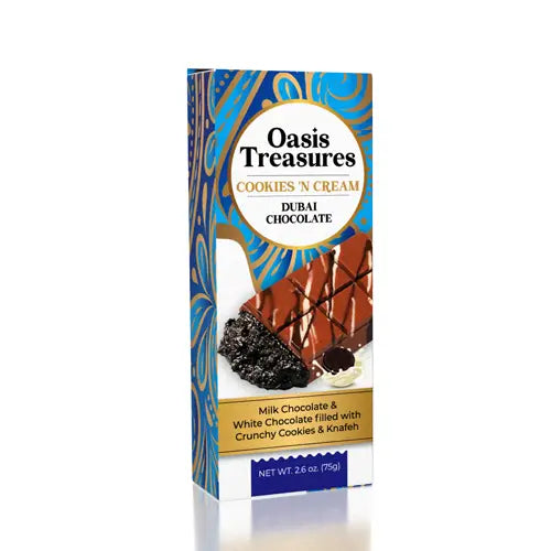 Cookies N Cream Dubai Chocolate Bar