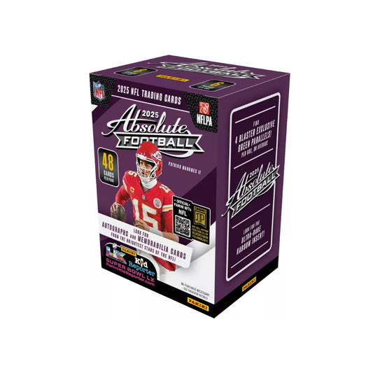 2025 Panini Absolute NFL Blaster Box – Rookies, Parallels & Kaboom!