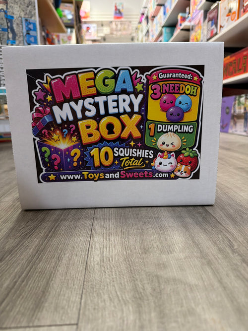 Mega Squishy Mystery Box – 10 Squishies Total
