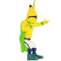Savannah Bananas Mascot Split Official Banana Ball Ornament - Limited Edition