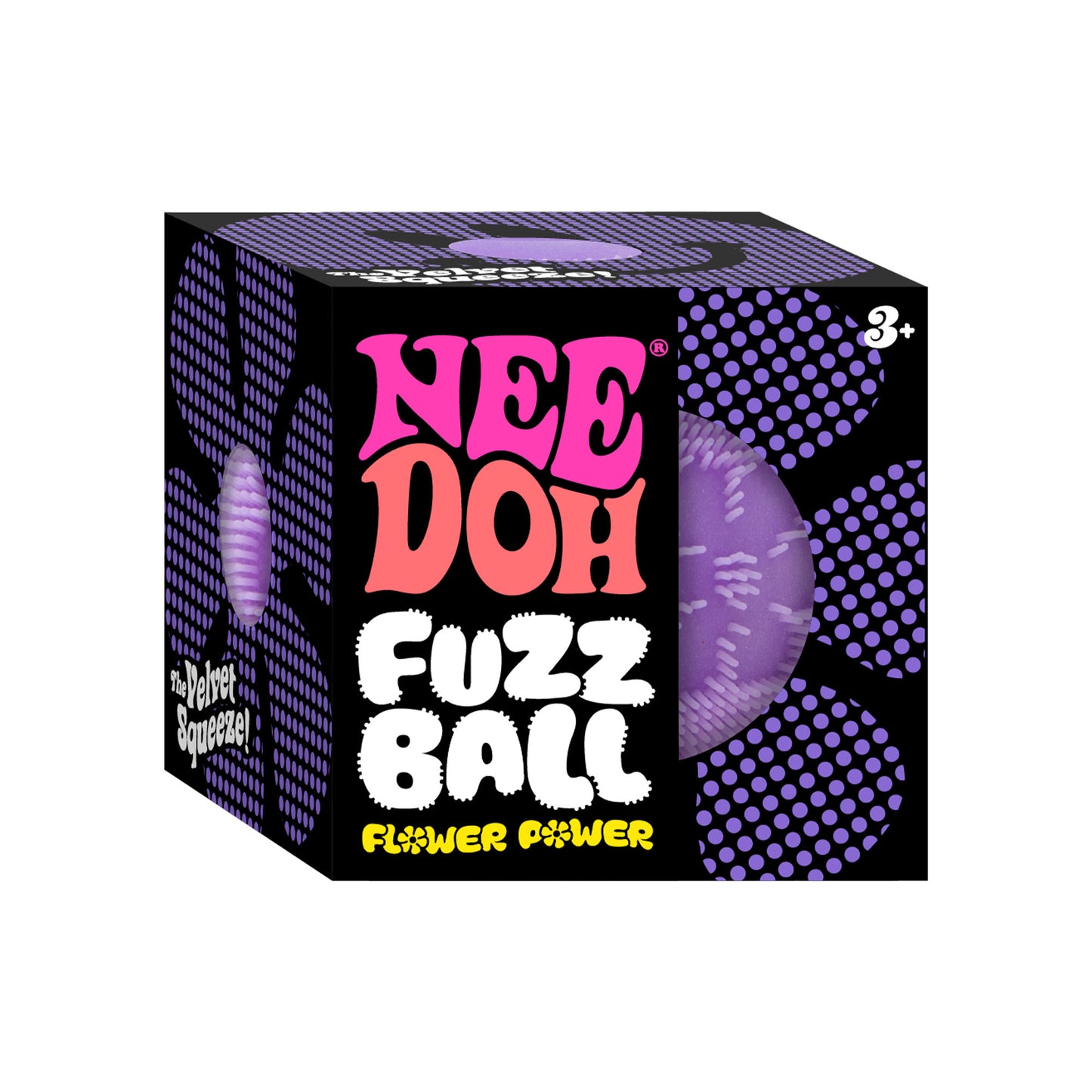 Flower Power Fuzz Ball Nee Doh