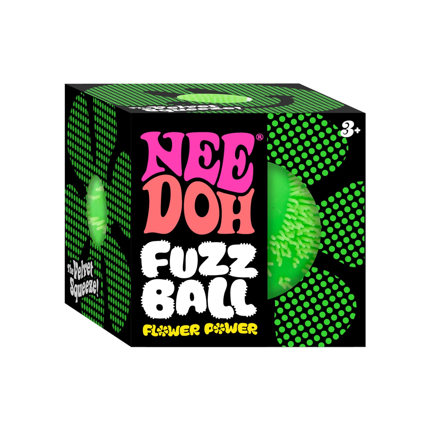Flower Power Fuzz Ball Nee Doh