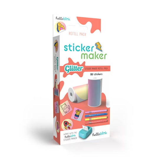 Hello Blink Sticker Maker Glitter Refill