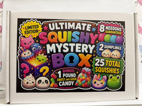 Ultimate Squishy Mystery Box – 25 Squishies + Guaranteed NeeDoh® & Dumplings | Limited Edition