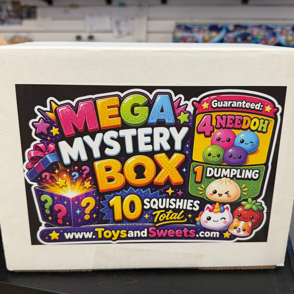 Mega Squishy Mystery Box – 10 Squishies Total