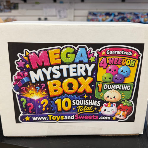 Mega Squishy Mystery Box – 10 Squishies Total