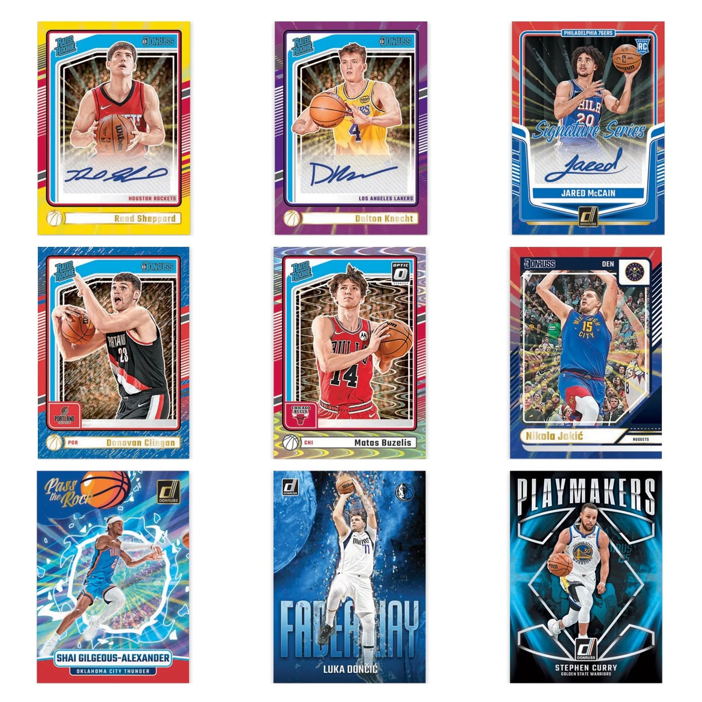 2024 / 2025 NBA Donruss Sealed Retail Box