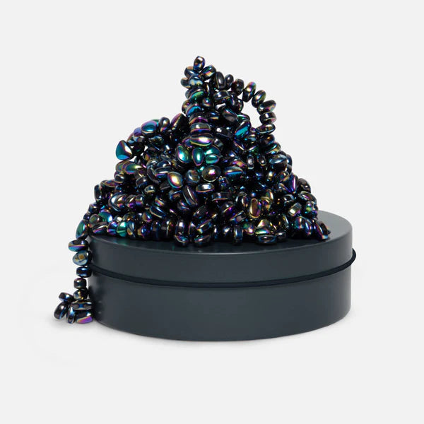 Oil Slick Crags iridescent magnetic building blocks for creative STEM construction play