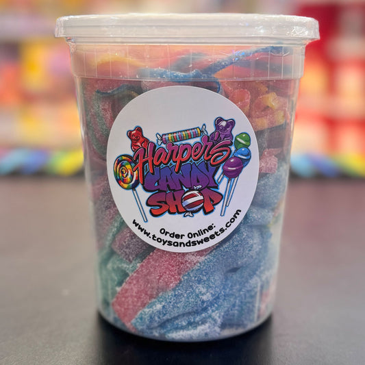 Gourmet Sour Belt Mix – 12 Flavor Assorted Sour Candy Belts (1+ lb)