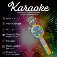 Rainbow Bling Bluetooth Microphone
