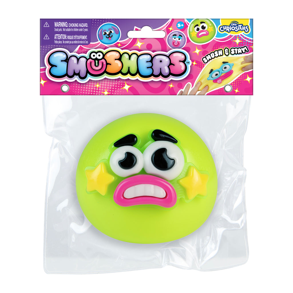 ORB Curiosities™ Smushers Squishy Toy – Styles May Vary