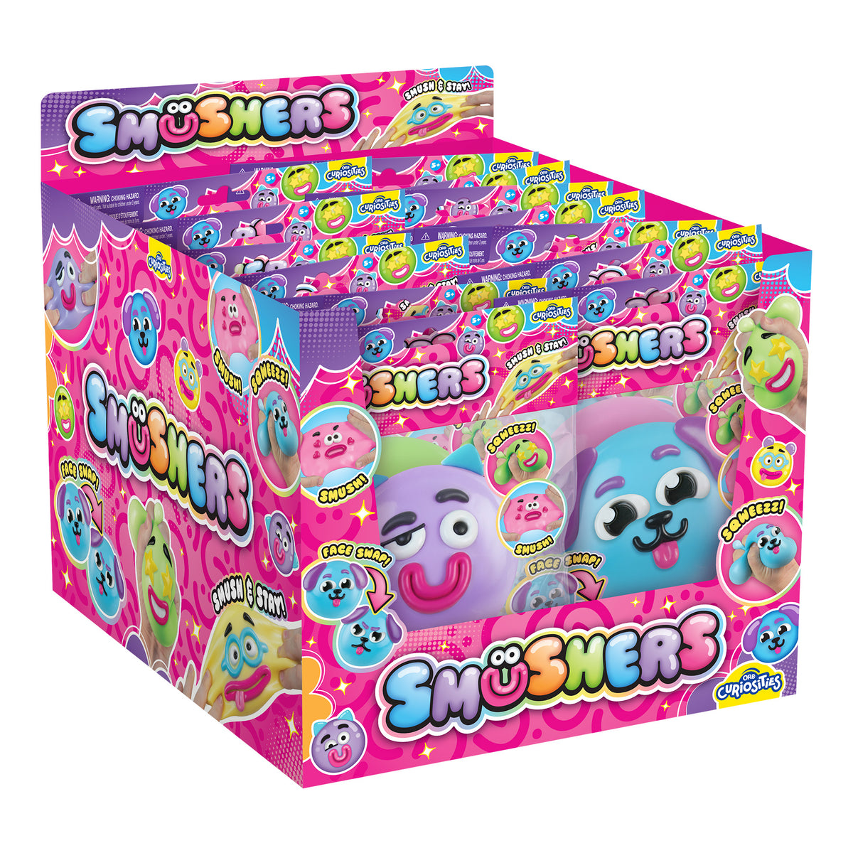 ORB Curiosities™ Smushers Squishy Toy – Styles May Vary