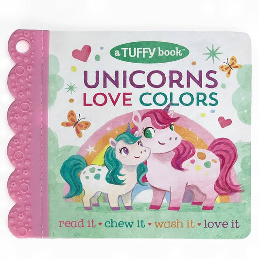 Unicorns Love Colors picture book teaching kids about colors