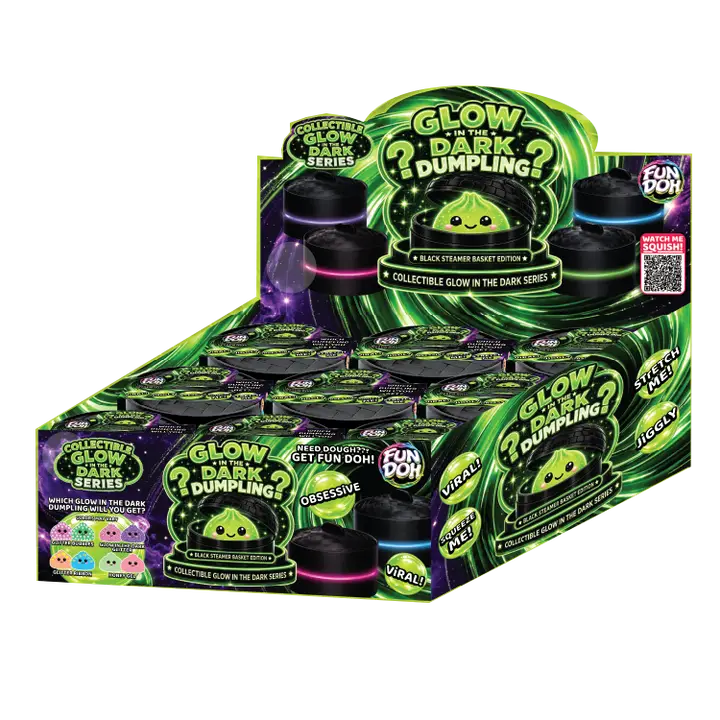 Glow In The Dark Dumpling Black Basket