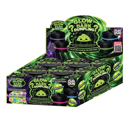 Glow In The Dark Dumpling Black Basket