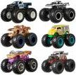 Hot Wheels Monster Trucks Demo Doubles 2-Pack assorted - Mattel demolition monster trucks for high-impact crushing action
