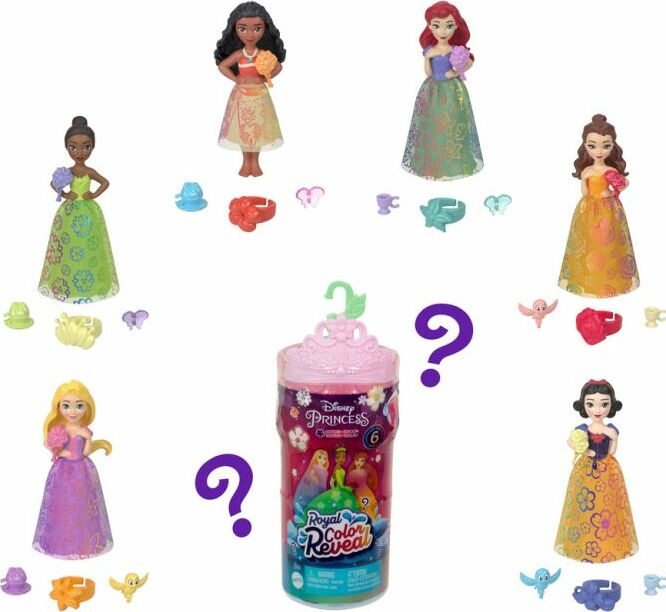 Disney Princess: Royal Reveal 2.0 – Surprise Doll Set – Toys and Sweets